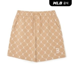 [코리아공식]다이아 모노그램 자카드 5부 반바지 BOS (L.Camel)