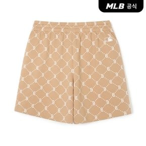 [코리아공식]다이아 모노그램 자카드 5부 반바지 BOS (L.Camel)