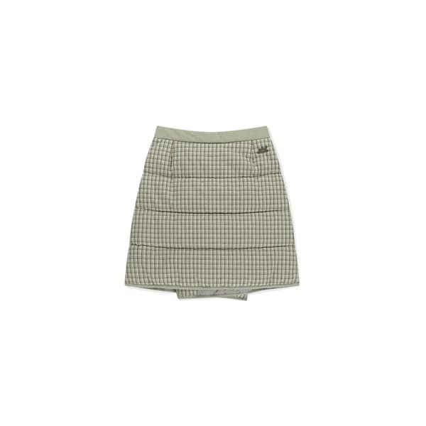 Flannel Insulated Lap Skirt Mint
