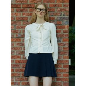 Tie-Collar Blouse