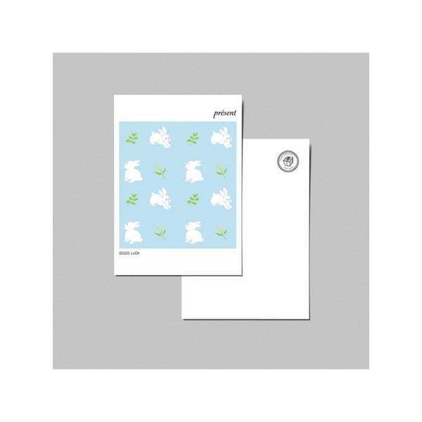 시그니처 엽서_봄날의 토끼