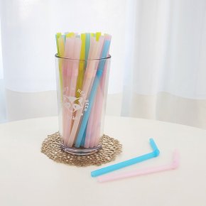 빨대500P/매직빨대컵/아가프라빨대컵 일회용빨대스틱주름빨대 아기빨대