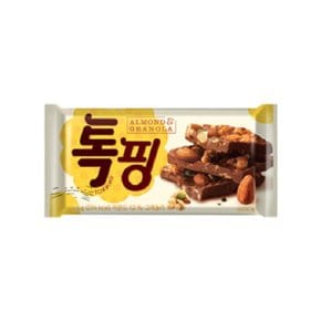 오리온 톡핑아몬드 그래놀라 톡핑 43g x32