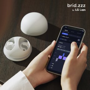 뇌파 분석 [멘탈케어] 브리즈 brid.zzz by LG Labs SLDHF1 갱년기 불면증 스트레스 우울 극복!