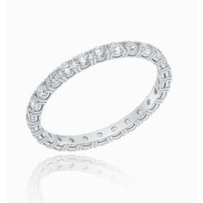 AK평택점 로이드 다이아 테니스 2mm 14K 반지 LRF25048D