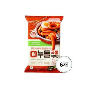 밀 누들 국물 떡볶이 2인분(423.5g) x 6개