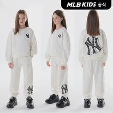 (공식)24FW 클래식 모노그램 기모 빅럭스 맨투맨 세트 NY (Cream) 7AS2M0246-50CRS