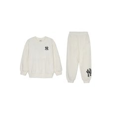 (공식)24FW 클래식 모노그램 기모 빅럭스 맨투맨 세트 NY (Cream) 7AS2M0246-50CRS