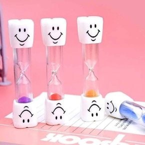 양치 3분 모래시계 욕실시계 저소음탁상시계 책상시계