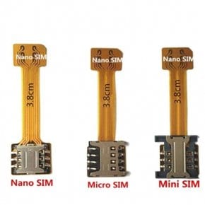 듀얼심카드 유심 듀얼 유심카드 어댑터 휴대폰