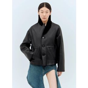 24 FW 마르니 여성 리버시블 시어링 재킷  mni0257010blk 90137887