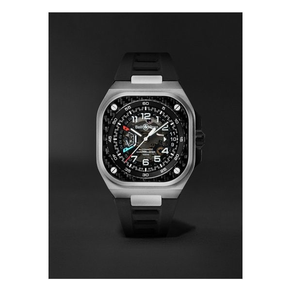 벨앤로스 BR-X5 레이싱 리미티드 에디션 오토매틱 크로노미터 41mm 시계 46376663162921247