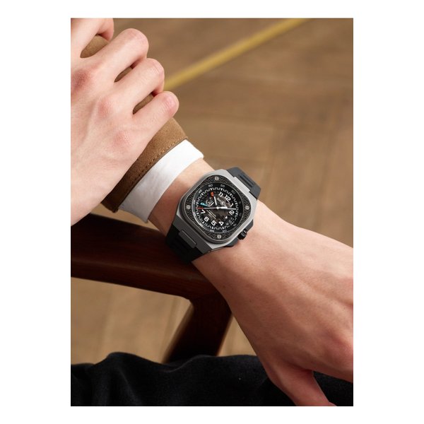 벨앤로스 BR-X5 레이싱 리미티드 에디션 오토매틱 크로노미터 41mm 시계 46376663162921247