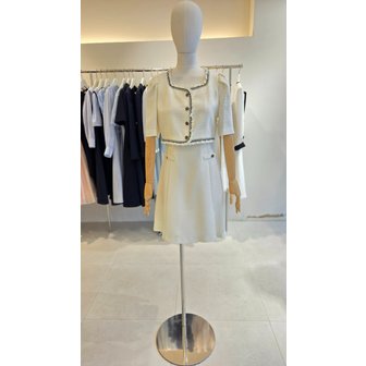 JJ지고트 [여주점] [JJ 지고트] 여성 니팅 프릴A라인 원피스 GP5A0OP541