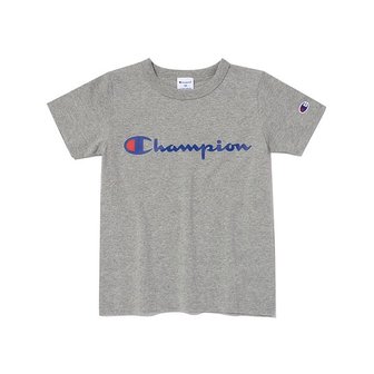 챔피온 Champion 스크립트 로고 반팔티셔츠  NORMAL GREY  CKTS3EK06G2_P344598618