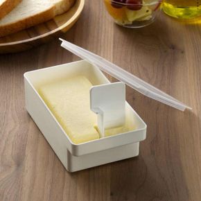 버터 커터 보관 케이스 투명 통 마가린 플라스틱 용기 X ( 2매입 )