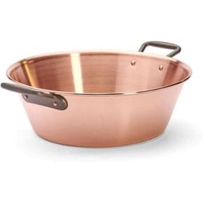 영국 드부이에 후라이팬 De Buyer 6200.38N Copper Jam Pan with 2 Cast Iron Handles Diameter