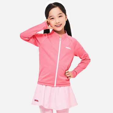 배럴 키즈 노티컬 집업 래쉬가드 로즈핑크 (B5SKWZR321RPK)