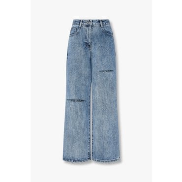 GCUT [지컷25S/S]컷팅 데미지 와이드 진(7255255106)