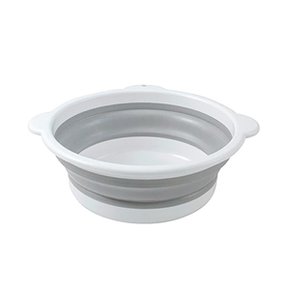간편 보관 접이식 욕실 바스켓 폴딩 세수대야 (소)