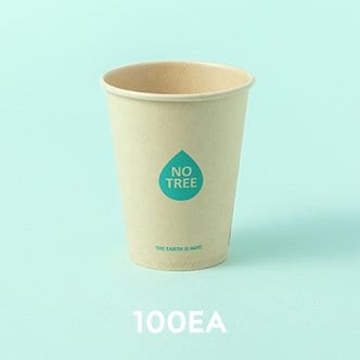 아이엠그리너 270ml 대나무 종이컵 100개