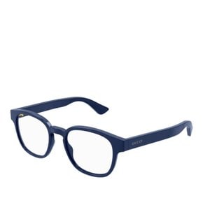 [해외배송] 구찌 네이비 스퀘어 프레임 안경테 GG1343O 005 BLUE BLUE TRANSPARENT 49