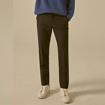 딘스 MINIMAL STRAIGHT SLACKS_BLACK