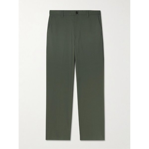 NN.07 포 1089 스트레이트 레그 코튼 블렌드 트윌 팬츠 46376663162930014