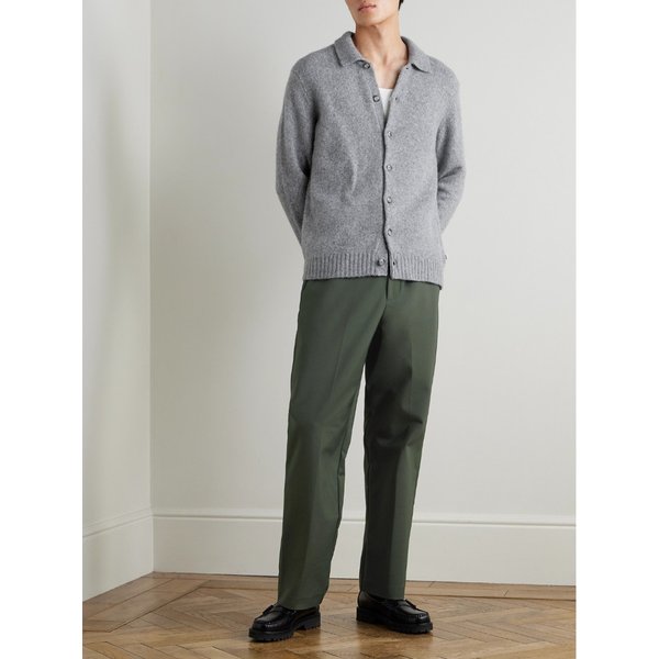 NN.07 포 1089 스트레이트 레그 코튼 블렌드 트윌 팬츠 46376663162930014