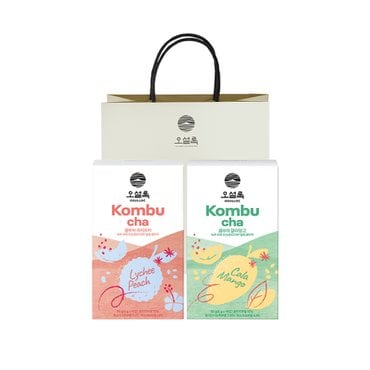 오설록 콤부차 패키지(리치피치+깔라망고)