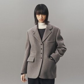 WOOL TAILORED JACKET_GRAY