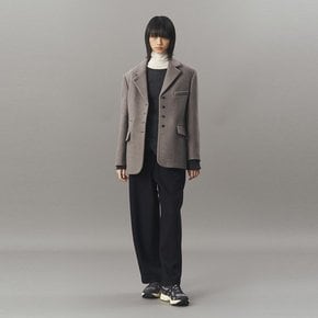 WOOL TAILORED JACKET_GRAY