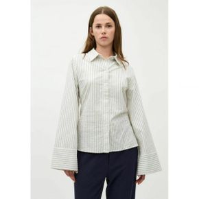 5121481 MbyM KALONI - Button-down blouse light sugar blue stripe