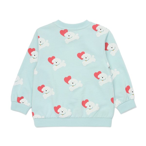 [여주점] [오프라벨 여주점] 블루독베이비 (MN) 올오버 코지 스웨트셔츠 (45114-334-06)