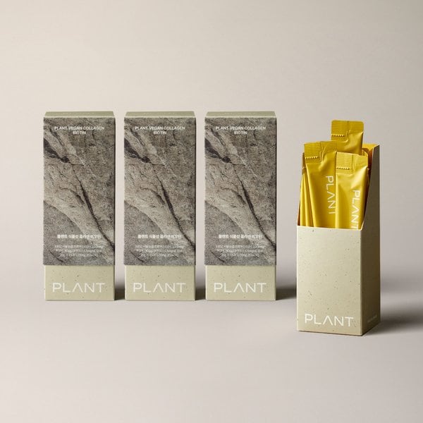 플랜트 식물성 비건 콜라겐 비오틴 15포 4박스