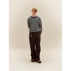 MultiStripe Long Sleeve TShirt  Navy (MS5341A56R)