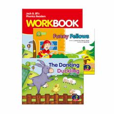 Jack and Jill`s Phonics Readers Set 2 : The Dancing Duckling + Funny Fellows / 다락원(해피하우스)