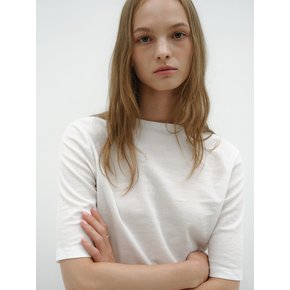 PLEATS HALF TOP [WHITE]