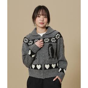 하트 펭귄 가디건 BE44CD02W