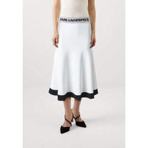 4755699 KARL LAGERFELD FLARED SKIRT - A-line skirt white 88108788