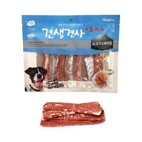 애견용품 소고기스테이크 300g 사사미 육포 영양간식 애견간식