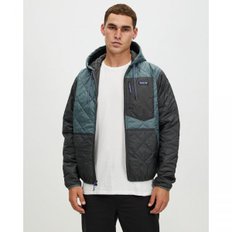 4652561 Patagonia Diamond Quilted Bomber Hoodie - Nouveau Green