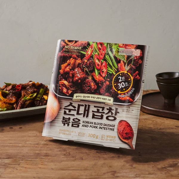 [노브랜드] 순대곱창볶음 300g