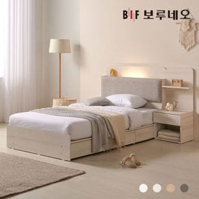 [착불] 리오Po 3서랍 LED SS침대 프레임+협탁[34069868]