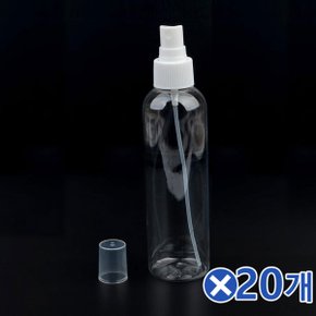 형 투명 공병 공병용기 200ml 용기x20개