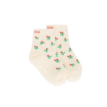 블루독베이비 IV) 잔플라워 올오버 발목 양말(45314-810-03)