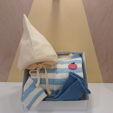 블루독베이비 BL)캔디세트우주복,양말 선물세트(45A70-041-09+45A70-011-09)