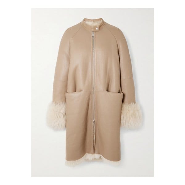 아발란 리버서블 시어링 코트 카멜 1647597352892794