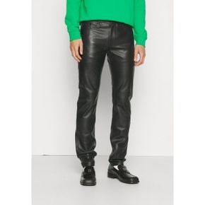 4797088 KARL LAGERFELD PANTS - Leather trousers black 92202309