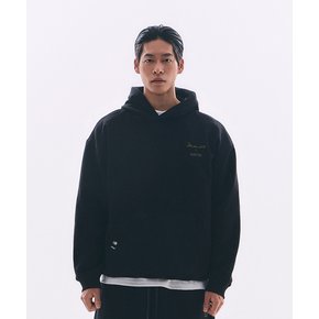 ALI THE GREATEST 오버핏 후디 블랙